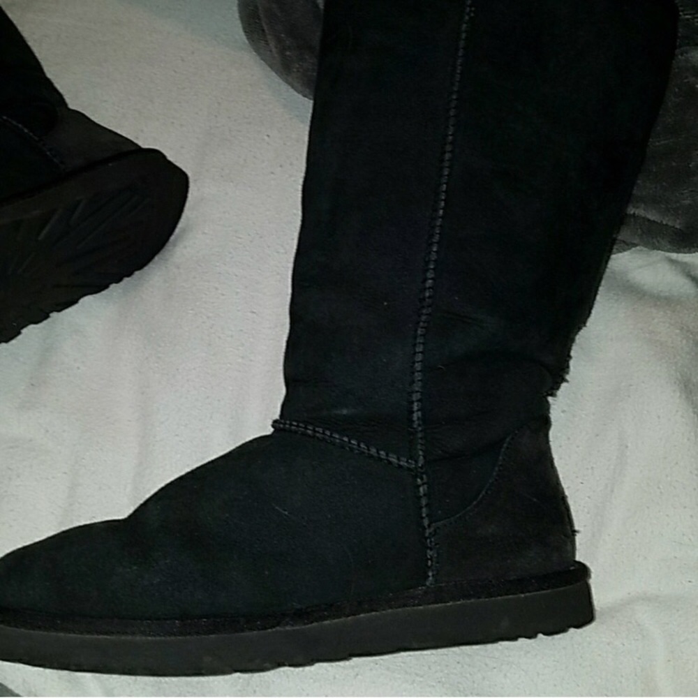 Black Ugg tall boots